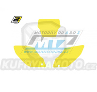 Polepy číslových tabulek (vystřižené) - Honda CRF250 / 04-05 - barva žlutá