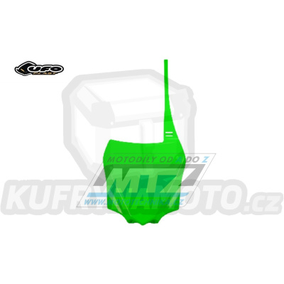 Tabulka přední Kawasaki KX85 / 14-25 - barva FLUO zelená (neon zelená)