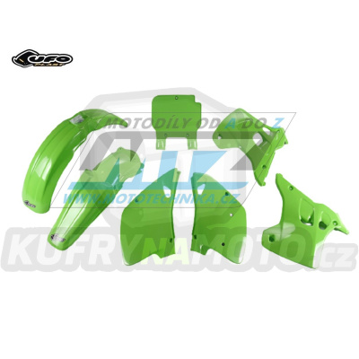 Sada plastů Kawasaki KX125+KX250 / 92 - barva zelená