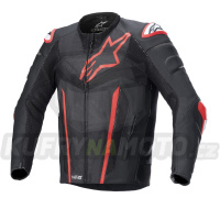 bunda FUSION, ALPINESTARS (černá/červená fluo) 2023
