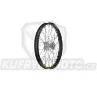 přední kolo kompletní (21" x 1,6") KAWASAKI, Q-TECH (černý ráfek, černý střed)