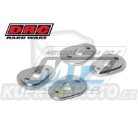 Podložky/Adaptéry pro montáž pro blinkrů DRC Flasher Holder Plate - DRC D45-59-950 - sada 2páry - titanové