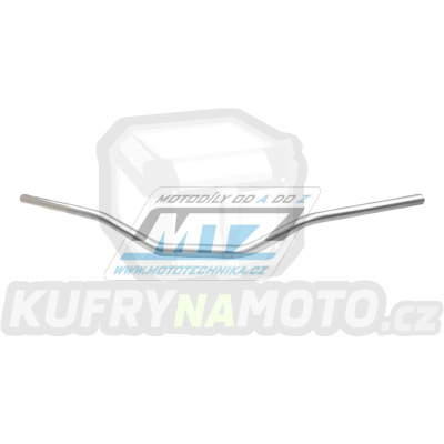 Řidítka Fatbar bez hrazdy (průměr 28,6mm) MTZ - stříbrné - výprodej