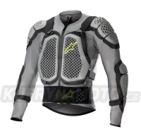 chránič těla BIONIC ACTION 2, ALPINESTARS (šedá/černá/žlutá fluo) 2024