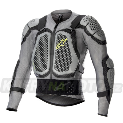 chránič těla BIONIC ACTION 2, ALPINESTARS (šedá/černá/žlutá fluo) 2024