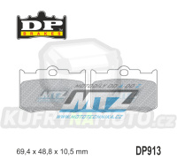 Destičky brzdové DP913-RDP DP Brakes - směs RDP X-RACE Titanium
