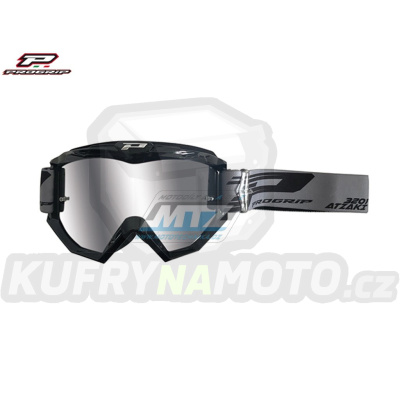 Brýle Progrip 3201-FL Mirrored - černé se zrcadlovým sklem