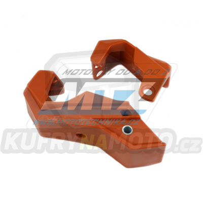 Kryty vidlic spodní Polisport - KTM SX+SXF / 15-25 + EXC+EXCF / 16-25 + Husqvarna TC+FC / 15-25 + TE+FE / 16-25 + Gas-Gas MC+MCF+EC+ECF + Sherco SE+SEF - oranžové