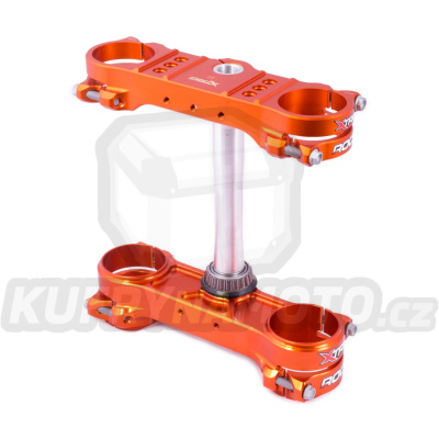 Brýle (Triple-Clamps) kompletní Xtrig ROCS TECH - KTM 125SX+150SX+250SX + 250SXF+350SXF+450SXF / 13-22 + 125EXC+150EXC+200EXC+250EXC+300EXC + 250EXCF+350EXCF+450EXC+500EXC + Husqvarna TC+FC/14-22 + TE+FE/15-23 + GasGas MC+MCF+EC+ECF (offset 20)