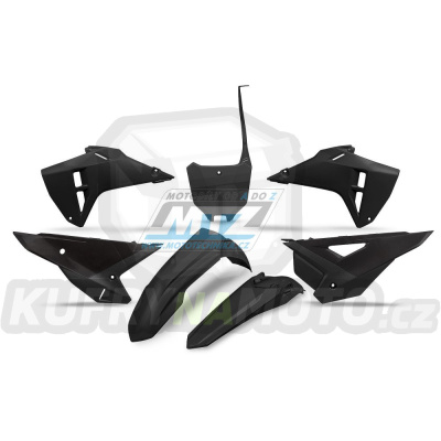 Sada plastů Honda CRF250R / 25 + CRF450R / 25 - barva černá
