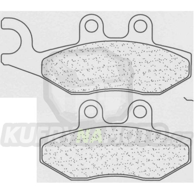 Brzdové destičky CL Brakes 3060 MSC-3060MSC- výprodej