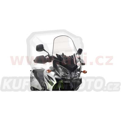 KD260ST čiré plexi SUZUKI DL 650 / 1000 V-STROM / KAWASAKI KLV 1000 (02-11)