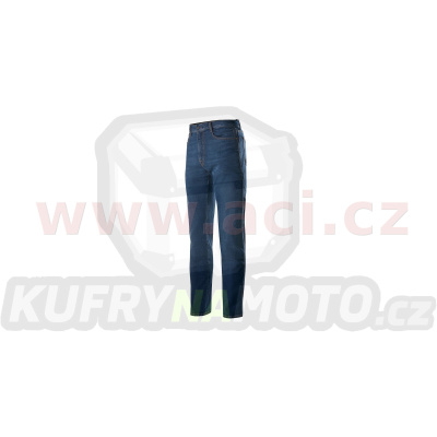 PRODLOUŽENÉ kalhoty COPPER 2 DENIM, ALPINESTARS (sepraná modrá)