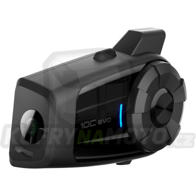 Bluetooth handsfree headset 10C EVO s integrovanou 4K kamerou (dosah 1,6 km), SENA