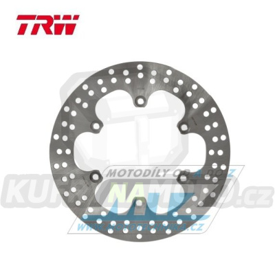 Kotouč brzdový TRW MST248 (267/132/6D) - Yamaha SR125+RD+SR400+XP500+XJ600+SRX600+YX600+XJ650 + FZ750+FZR750+FZX750+XJ750+XV750 Virago + TDM900+XJ900+FZR1000+FZS1000 Fazer+XV1000 Virago+XV1100 Virago + BT1100+XJR1200+XJR1300+XVS1300+MT-01