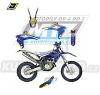 Polepy s potahem sedla (sada polepů a potah sedla Dream) - Sherco SE-R+SEF-R / 13-16 - typ polepů Dream4