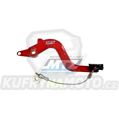 Pedál brzdy Gas Gas EC125+EC200+EC250+EC300 / 94-11 + 4takt / 01-13 - červený