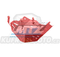 Kryt pod motor hliníkový Dual Sport - Honda XL750 Transalp / 23-25 - barva červená
