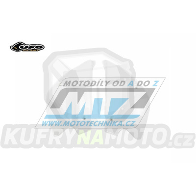 Bočnice Kawasaki KX80 + KX85 / 98-13 - barva bílá