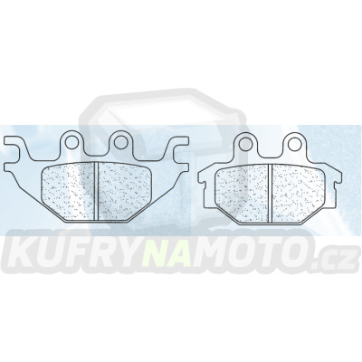 Brzdové destičky CL BRAKES 1147 RX3