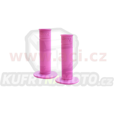 gripy motokrosové "50/50 WAFFLE GRIPS" (soft), MIKA (růžová)