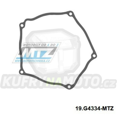 Těsnění víka spojky Kawasaki KXF250 / 04-08 + Suzuki RMZ250 / 04-06