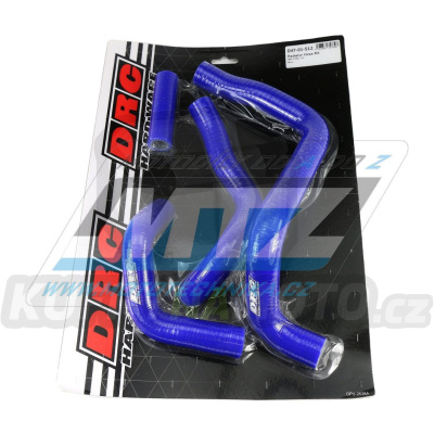 Hadice chladiče DRC RADIATOR HOSE KIT - DRC D47-01-512 - Suzuki RMZ250 / 19-22 - modré (sada 4ks)