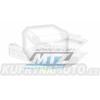 Kryt pod motor hliníkový Dual Sport - BMW F850GS Adventure / 21-22 - barva bílá