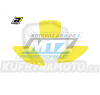 Polepy číslových tabulek (vystřižené) - Honda CRF450 / 02-03 - barva žlutá