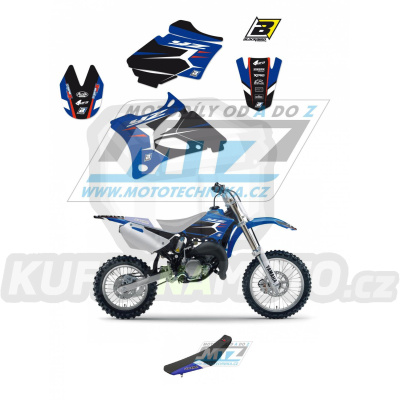 Polepy s potahem sedla (sada polepů a potah sedla Dream) - Yamaha YZ85 / 02-14 - typ polepů Dream4