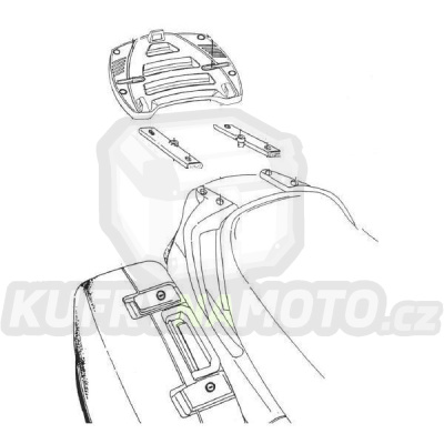 Kit pro montážní sada – nosič kufru Kappa Honda ST 1100 Pan European všechny r.v. K1690-K109