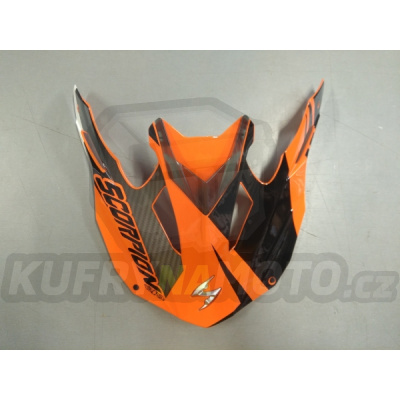 Kšilt SCORPION VX-15 EVO KRUSH oranžovo-černý