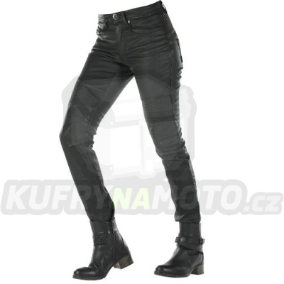 Dámské kevlarové moto kalhoty OVERLAP IMOLA JEANS night