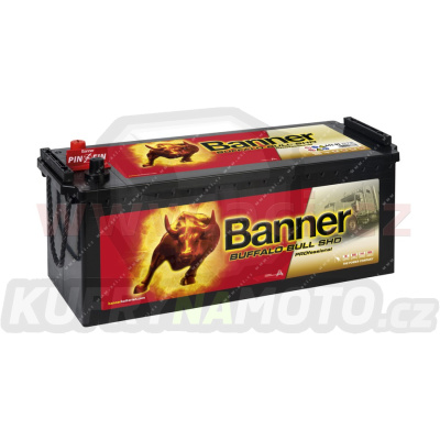 145Ah baterie, 800A, levá BANNER Buffalo Bull SHD Professional 514x189x195(220)