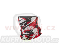 nákrčník BLURRED NECK TUBE, ALPINESTARS (černá/bílá/červená)