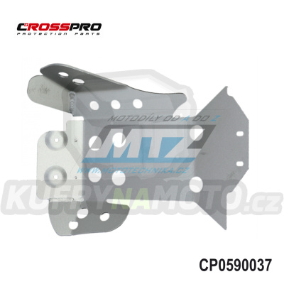 Kryt pod motor hliníkový ALU Engine Guard - KTM 250SX / 07-10 + 250EXC+300EXC / 08-10