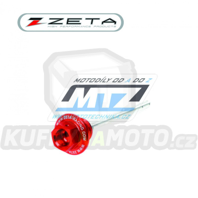 Zátka s měrkou (zátka oleje) - ZETA ZE89-3060 - Honda CRF450R / 17-19 - červená