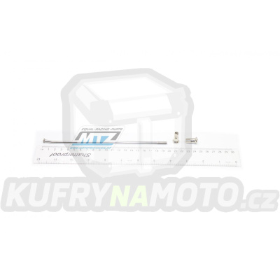 Drát/Špice nerezové do kola + Niple 18&quot; - Husqvarna / 00-09