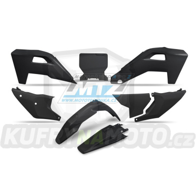 Sada plastů Husqvarna TC125+TC250 + FC250+FC350+FC450 / 25 - barva černá