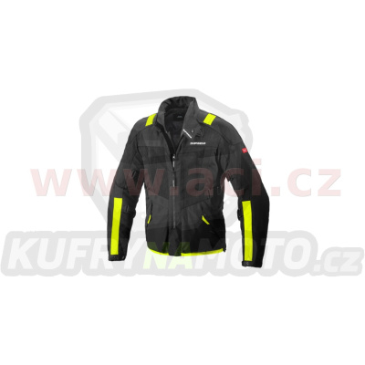 bunda NET RUNNER H2OUT, SPIDI (černá/žlutá fluo)