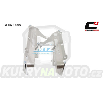 Kryty chladičů hliníkové Radiator Guard - Yamaha WRF450 / 12-15