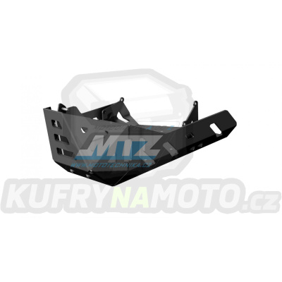Kryt pod motor hliníkový Dual Sport - KTM 250 Adventure / 21-22 + 390 Adventure / 20-22 - barva černá
