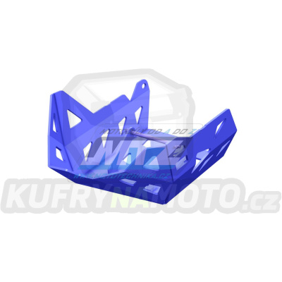 Kryt pod motor hliníkový Dual Sport - Suzuki DL650 V-Strom / 12-16 - barva modrá