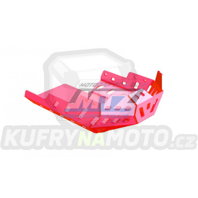 Kryt pod motor hliníkový Dual Sport -  Suzuki DL1050 V-Strom / 20-24 - barva červená