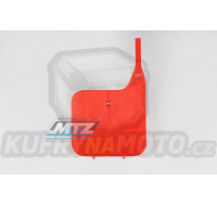 Tabulka přední Honda CR125+CR250+CR500 / 87-94 - barva červená