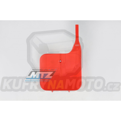 Tabulka přední Honda CR125+CR250+CR500 / 87-94 - barva červená