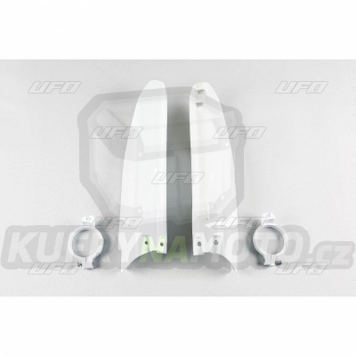 Kryty předních vidlic Suzuki RM125+RM250 / 99-00 - barva bílá