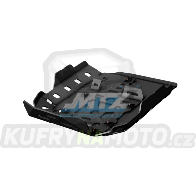 Kryt pod motor hliníkový Dual Sport -  BMW R1300 GS + Triple Black + Trophy / 23-24 - barva černá