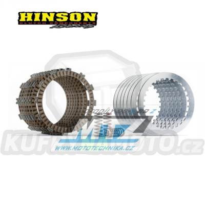 Sada spojkových lamel třecích, ocelových a pružin Hinson - Yamaha YFZ450R / 14-26