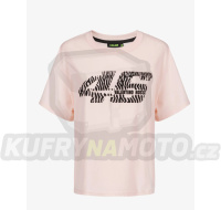Dámské triko VR46 Animalier 46 růžové 526623